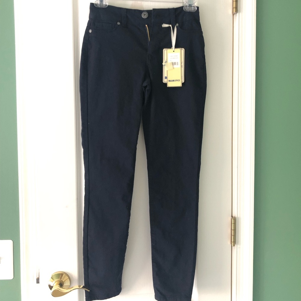 Blue Spice High Waist midnight blue Ankle Jeans